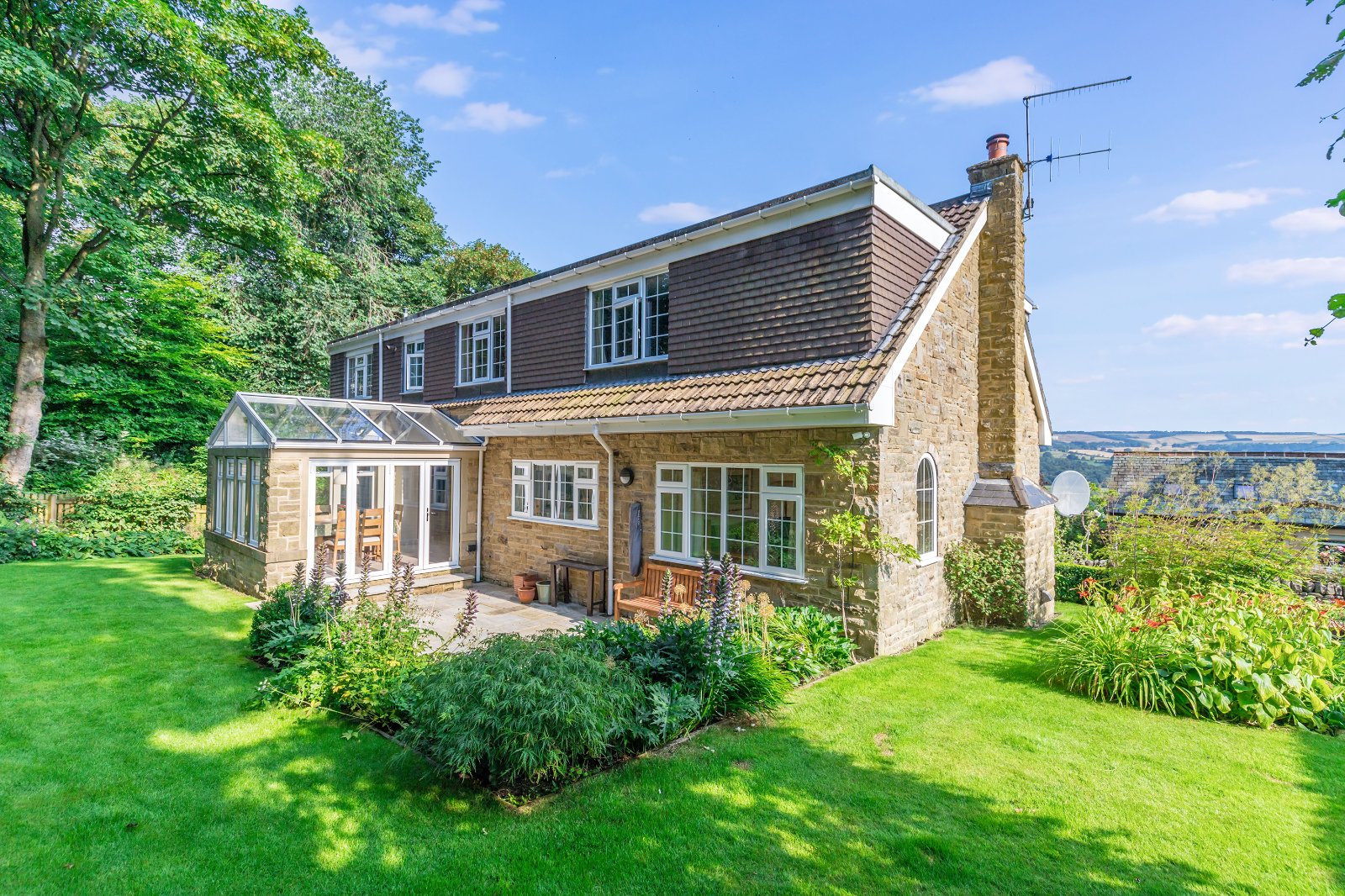 Wood Royd Gardens, Ben Rhydding, Ilkley, West Yorkshire, LS29
