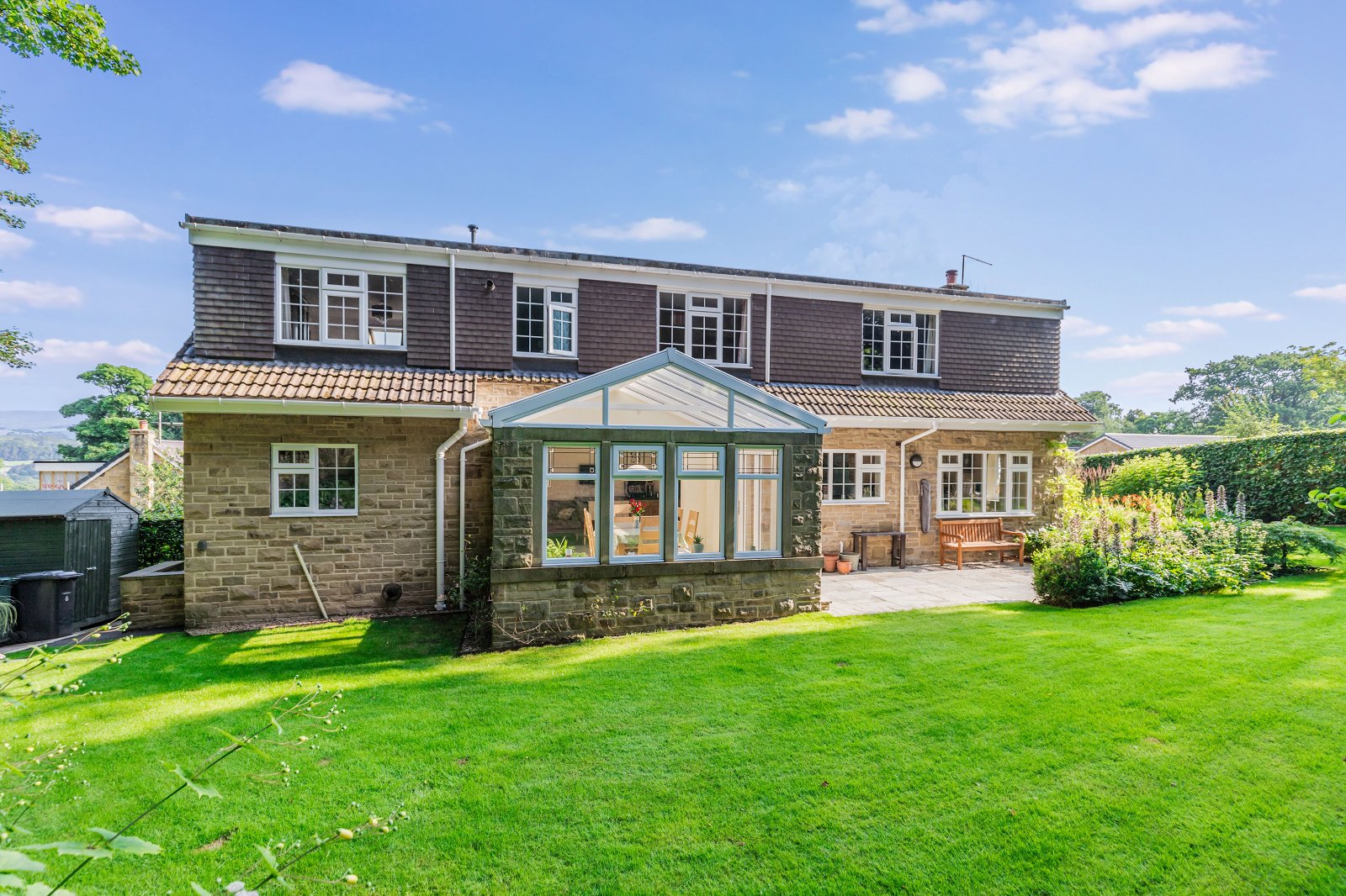 Wood Royd Gardens, Ben Rhydding, Ilkley, West Yorkshire, LS29