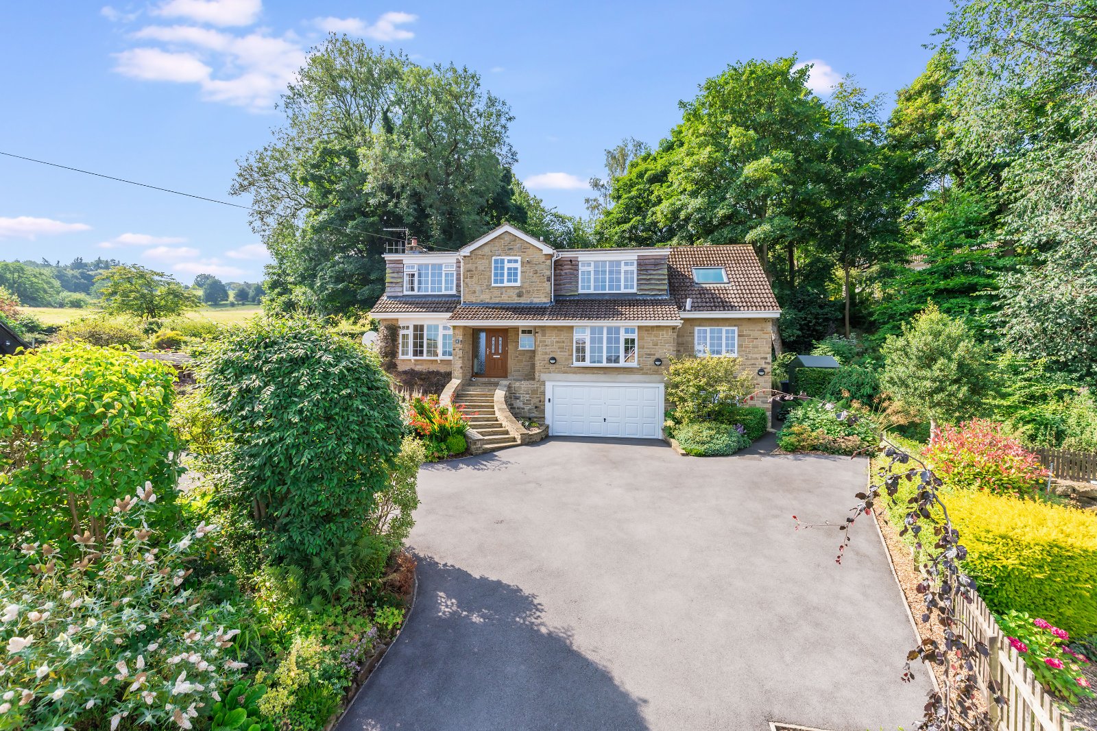 Wood Royd Gardens, Ben Rhydding, Ilkley, West Yorkshire, LS29