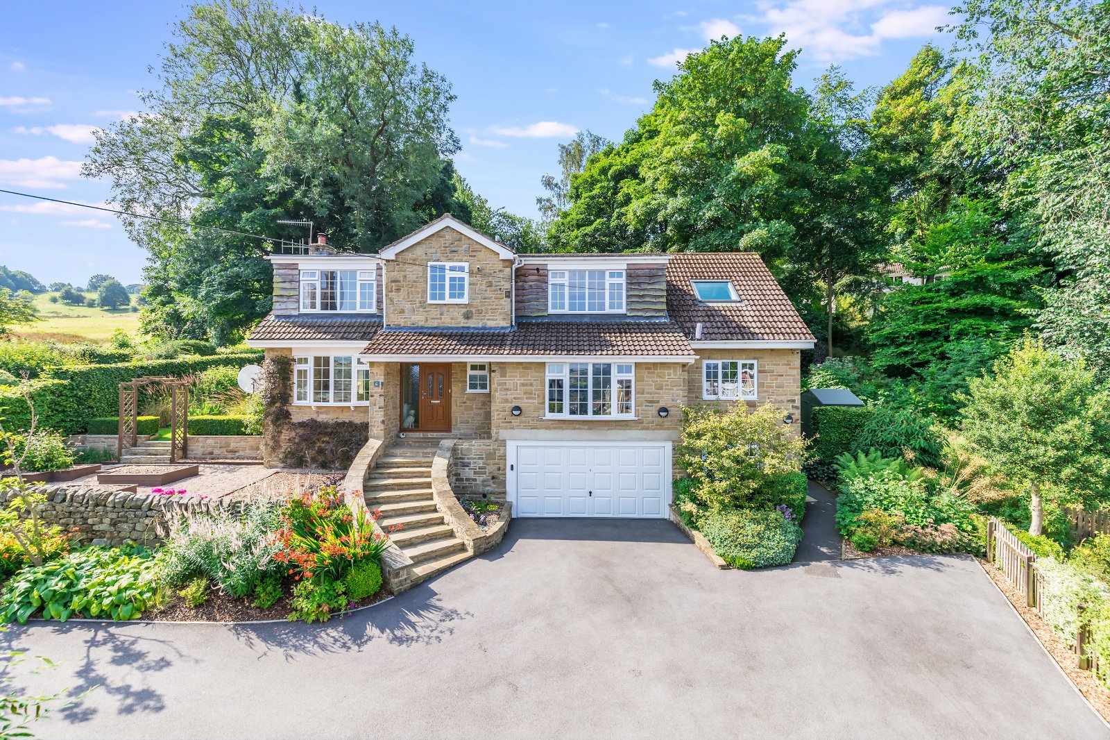 Wood Royd Gardens, Ben Rhydding, Ilkley, West Yorkshire, LS29