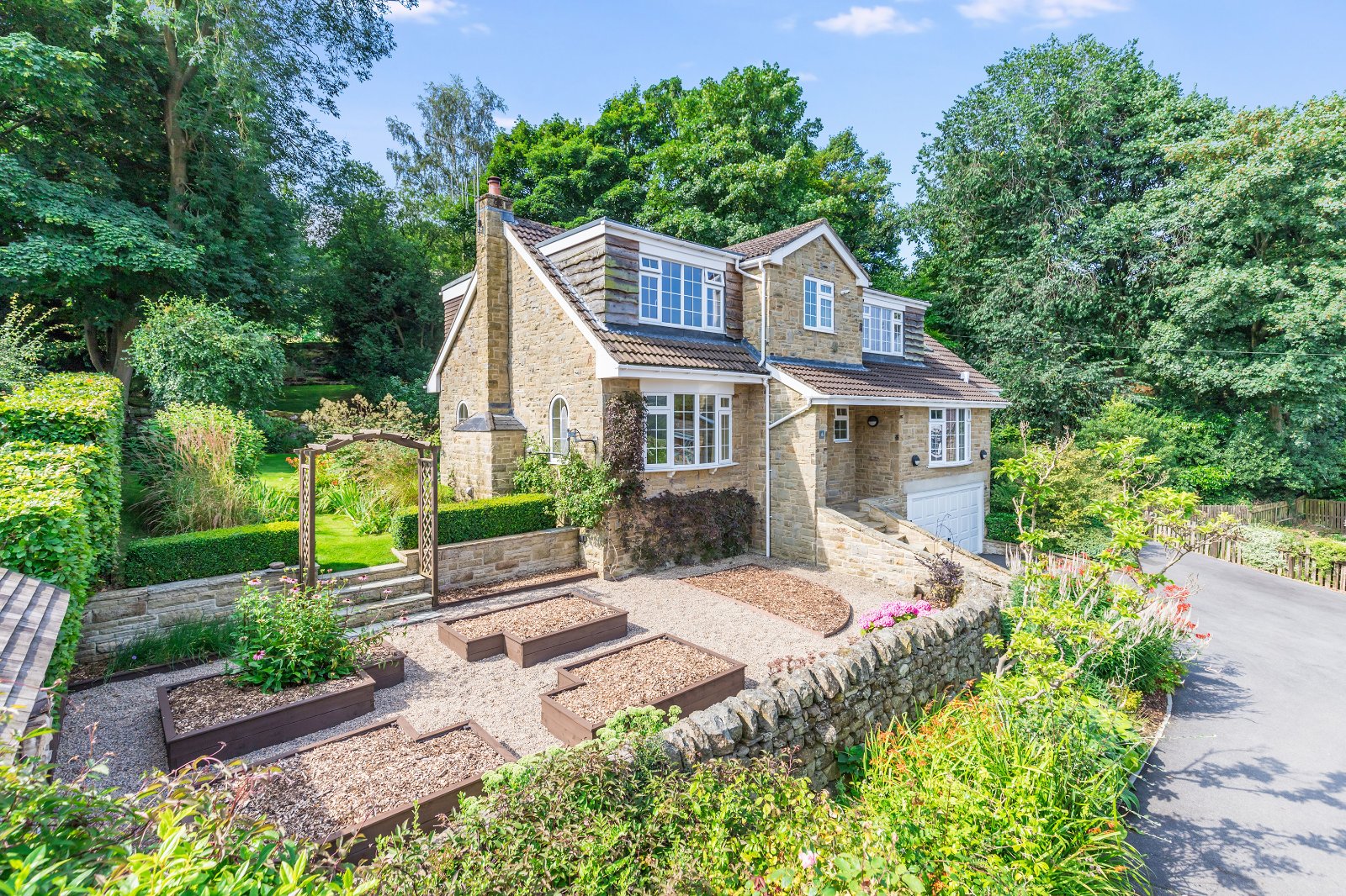 Wood Royd Gardens, Ben Rhydding, Ilkley, West Yorkshire, LS29